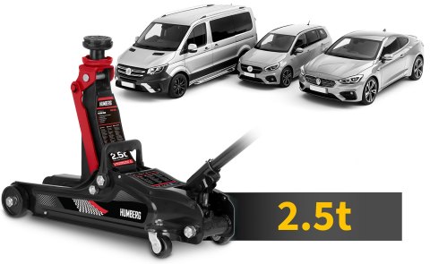 Niskoprofilowy Podnośnik Hydrauliczny Humberg HM-380 – Udźwig 2,5 t Niskoprofilowy Podnośnik Hydrauliczny Humberg HM-380 – Udźwig 2,5 t