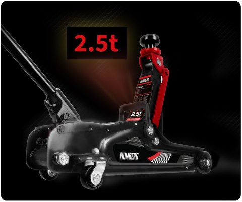 Niskoprofilowy Podnośnik Hydrauliczny Humberg HM-380 – Udźwig 2,5 t Niskoprofilowy Podnośnik Hydrauliczny Humberg HM-380 – Udźwig 2,5 t