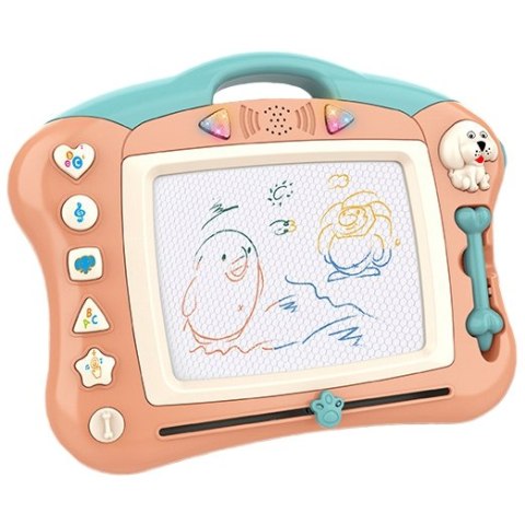 WOOPIE Znikopis Interaktywna Tablica Magnetyczna Tablet Graficzny Muzyka Swiatło Pomarańczowy WOOPIE Znikopis Interaktywna Tablica Magnetyczna Tablet Graficzny Muzyka Swiatło Pomarańczowy