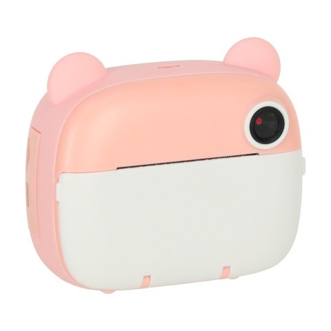 Aparat Natychmiastowy Drukarka dla Dzieci Różowy Miś + Karta 32GB Aparat Natychmiastowy Drukarka dla Dzieci Różowy Miś + Karta 32GB