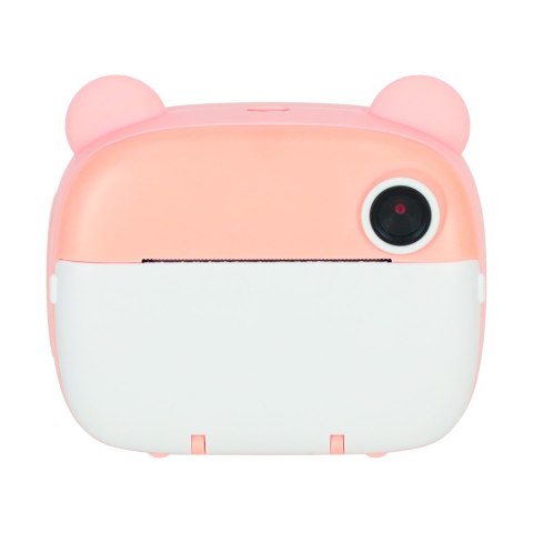 Aparat Natychmiastowy Drukarka dla Dzieci Różowy Miś + Karta 32GB Aparat Natychmiastowy Drukarka dla Dzieci Różowy Miś + Karta 32GB