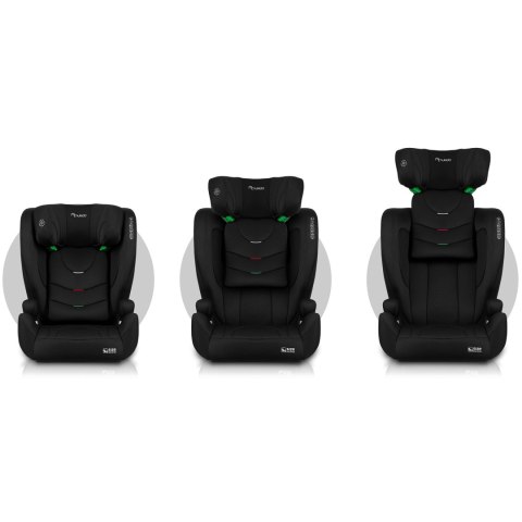 Fotelik samochodowy Nukido Louis ISOFIX i-Size (15-36 kg) - czarny