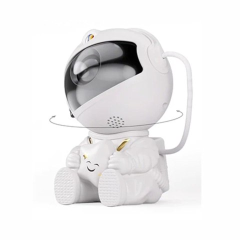 Projektor gwiazd Astronauta – lampka nocna i rzutnik nieba z pilotem Projektor gwiazd Astronauta – lampka nocna i rzutnik nieba z pilotem
