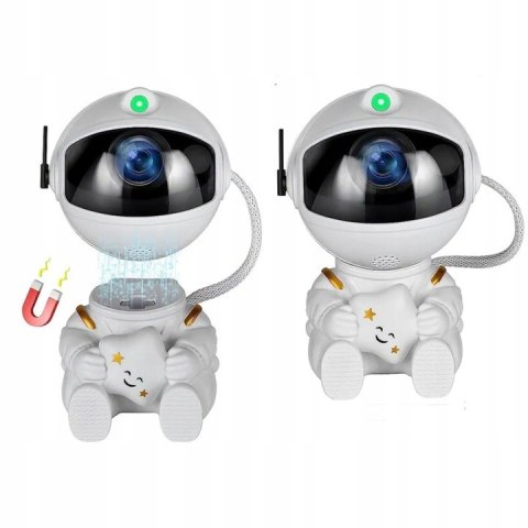 Projektor gwiazd Astronauta – lampka nocna i rzutnik nieba z pilotem Projektor gwiazd Astronauta – lampka nocna i rzutnik nieba z pilotem