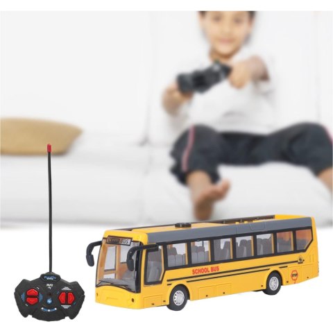 Szkolny autobus zdalnie sterowany akumulator ładowarka 9933-2 Szkolny autobus zdalnie sterowany akumulator ładowarka 9933-2