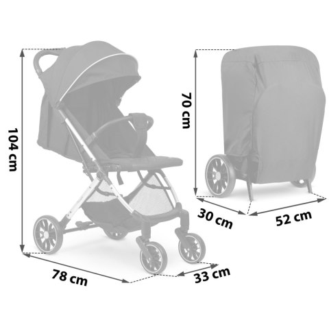 Wózek Spacerowy Nukido Paseo Duże Podróżny z Amortyzacją Wózek Spacerowy Nukido Paseo Duże Podróżny z Amortyzacją