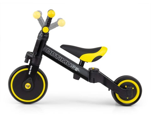 Milly Mally Optimus Rowerek Dla Dzieci 3w1 Trójkołowy Biegowy Black Milly Mally Optimus Rowerek Dla Dzieci 3w1 Trójkołowy Biegowy Black