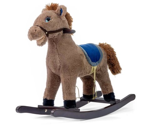 Koń Łatek Coffee Konik Na Biegunach Interaktywny