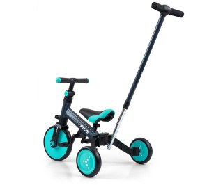 Milly Mally Optimus Plus Rowerek 4w1 Trójkołowy Biegowy Z Rączką Mint