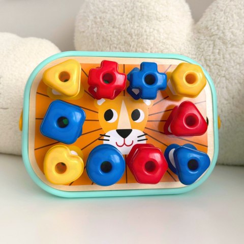 Drewniany Motoryczny Box WOOPIE GREEN Montessori – Zabawka Edukacyjna 12w1 Drewniany Motoryczny Box WOOPIE GREEN Montessori – Zabawka Edukacyjna 12w1