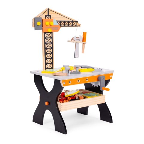 Drewniany Warsztat dla Dzieci - Stół Narzędziowy ECOTOYS Drewniany Warsztat dla Dzieci - Stół Narzędziowy ECOTOYS