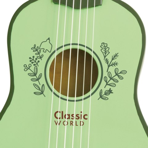 Drewniana Gitara Vintage dla Dzieci - CLASSIC WORLD Edukacyjna Zabawka Drewniana Gitara Vintage dla Dzieci - CLASSIC WORLD Edukacyjna Zabawka