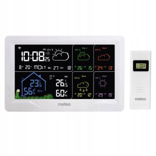 Stacja Pogodowa SMART LIFE – Pomiar Temperatury, Wilgotności, Barometr, UV