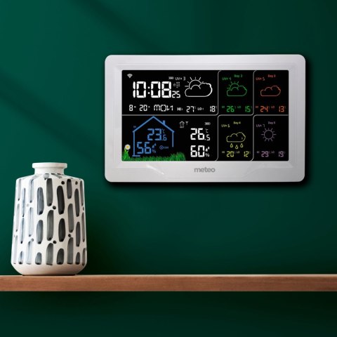 Stacja Pogodowa SMART LIFE – Pomiar Temperatury, Wilgotności, Barometr, UV Stacja Pogodowa SMART LIFE – Pomiar Temperatury, Wilgotności, Barometr, UV