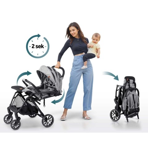 Wózek Spacerowy Nukido Paseo Duże Podróżny z Amortyzacją Wózek Spacerowy Nukido Paseo Duże Podróżny z Amortyzacją