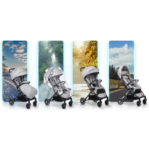 Wózek Spacerowy Nukido Paseo Duże Podróżny z Amortyzacją Wózek Spacerowy Nukido Paseo Duże Podróżny z Amortyzacją