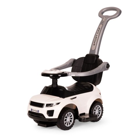 Jeździk Chodzik Pchacz 3w1 Autko Super Car Biały Jeździk Chodzik Pchacz 3w1 Autko Super Car Biały