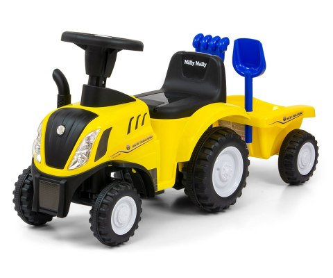 Jeździk Traktor New Holland T7 Tractor – Przyczepka, Dźwięki, Światła Jeździk Traktor New Holland T7 Tractor – Przyczepka, Dźwięki, Światła