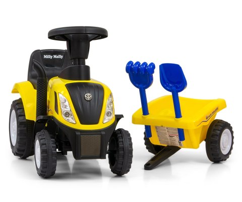 Jeździk Traktor New Holland T7 Tractor – Przyczepka, Dźwięki, Światła Jeździk Traktor New Holland T7 Tractor – Przyczepka, Dźwięki, Światła