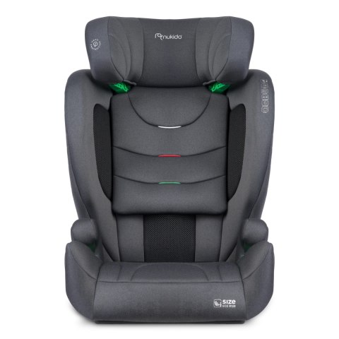 Fotelik samochodowy Nukido Louis ISOFIX i-Size (15-36 kg) - szary