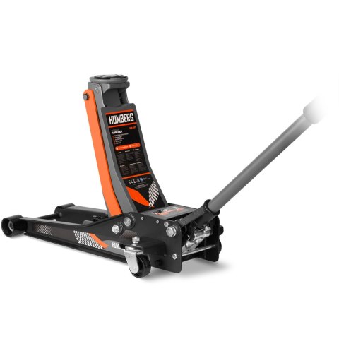 Podnośnik Samochodowy 3T Niskoprofilowy Żaba 75-505mm Dwutłokowy