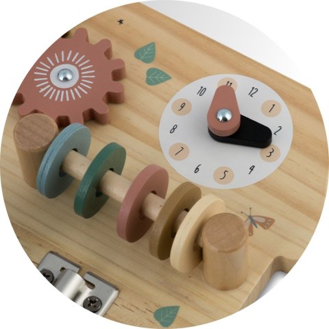Drewniana Tablica Sensoryczna Nukido NK-859 - Montessori Edukacyjna Drewniana Tablica Sensoryczna Nukido NK-859 - Montessori Edukacyjna