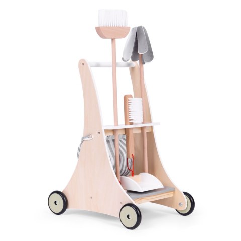 Drewniany Zestaw Sprzątający ECOTOYS - Idealny Dla Małych Pomocników