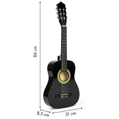 Gitara Akustyczna Dla Dzieci ECOTOYS – 6 Strun, Drewniana Konstrukcja Gitara Akustyczna Dla Dzieci ECOTOYS – 6 Strun, Drewniana Konstrukcja
