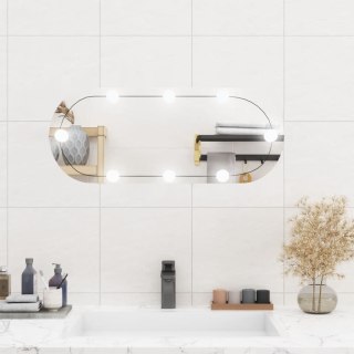 Nowoczesne Lustro LED Do Makijażu 30x70 Cm Z Różnymi Barwami Światła