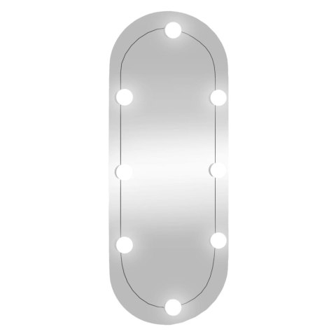 Nowoczesne Lustro LED Do Makijażu 30x70 Cm Z Różnymi Barwami Światła Nowoczesne Lustro LED Do Makijażu 30x70 Cm Z Różnymi Barwami Światła