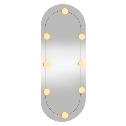 Nowoczesne Lustro LED Do Makijażu 30x70 Cm Z Różnymi Barwami Światła Nowoczesne Lustro LED Do Makijażu 30x70 Cm Z Różnymi Barwami Światła