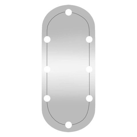 Nowoczesne Lustro LED Do Makijażu 30x70 Cm Z Różnymi Barwami Światła Nowoczesne Lustro LED Do Makijażu 30x70 Cm Z Różnymi Barwami Światła
