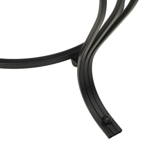 Stalowe palenisko ogrodowe z siatkową pokrywą i pogrzebaczem 49 cm Stalowe palenisko ogrodowe z siatkową pokrywą i pogrzebaczem 49 cm
