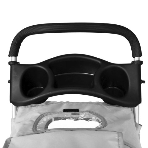 Składany Wózek dla Psa i Kota – Transporter, Szary, 15 kg Składany Wózek dla Psa i Kota – Transporter, Szary, 15 kg