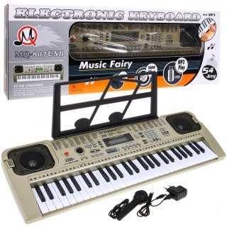 Keyboard MQ807 – Syntezator Organy Dla Dzieci Z USB I Mikrofonem