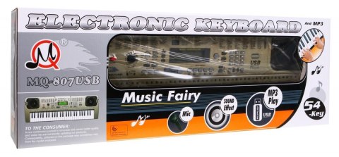 Keyboard MQ807 – Syntezator Organy Dla Dzieci Z USB I Mikrofonem