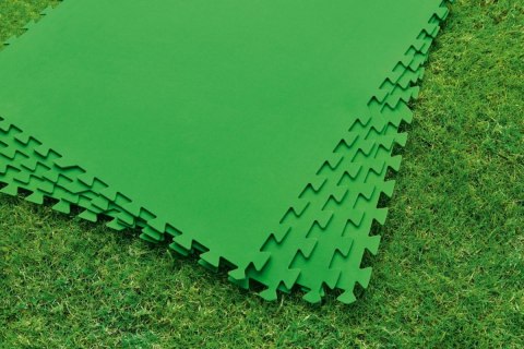Piankowa Mata pod basen ogrodowy Zielony 9 szt. 78x78cm BESTWAY Piankowa Mata pod basen ogrodowy Zielony 9 szt. 78x78cm BESTWAY