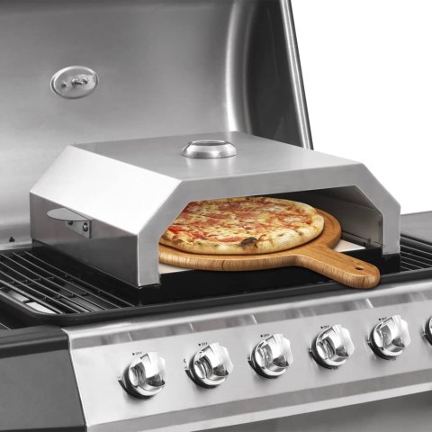 Piec do Pizzy z Kamieniem – Idealny na Grill Gazowy lub Węglowy Piec do Pizzy z Kamieniem – Idealny na Grill Gazowy lub Węglowy