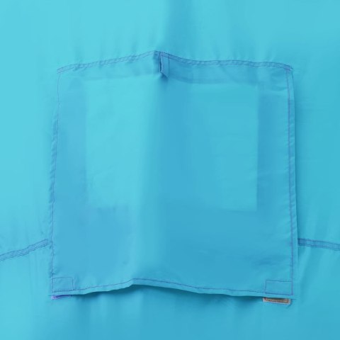 Duży Namiot Kempingowy 6-Osobowy – 2 Przedziały, 576x235x190 cm Niebieski