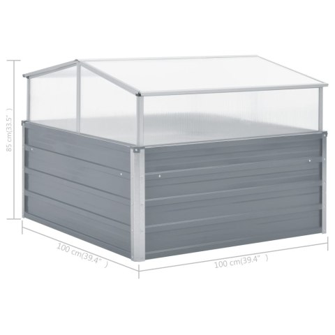 Szklarnia Balkonowa i Ogrodowa 100x100 cm – Stal Galwanizowana i Poliwęglan Szklarnia Balkonowa i Ogrodowa 100x100 cm – Stal Galwanizowana i Poliwęglan