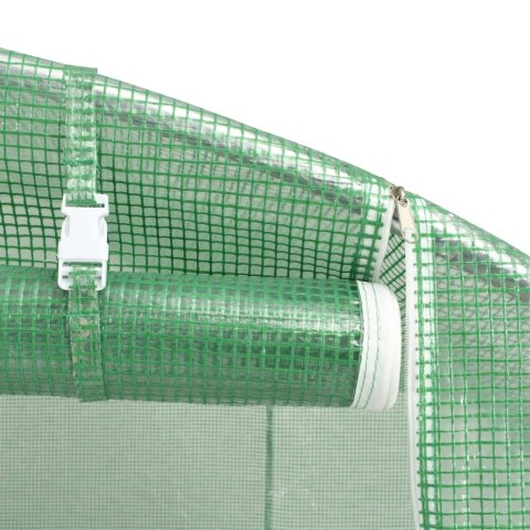 Szklarnia Ogrodowa 13,5 m 450 x 300 cm Konstrukcja z Siatki PE i Stali