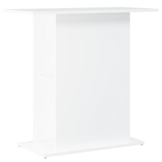 Szafka Pod Akwarium Z półką - Biała 75x36x72,5 cm