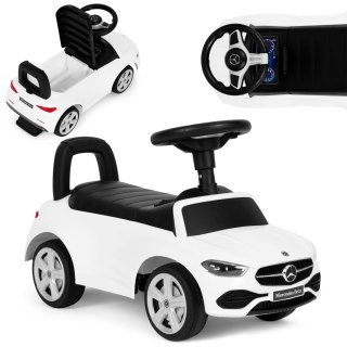 Jeździk Autko Mercedes C Class – Interaktywna Kierownica I Schowek