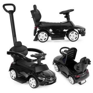 Jeździk Pchacz dla Dzieci Mercedes C Class 3w1 Interaktywny Czarny
