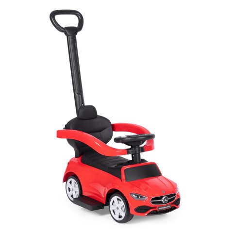 Jeździk Pchacz dla Dzieci Mercedes C Class 3w1 Interaktywny Czerwony Jeździk Pchacz dla Dzieci Mercedes C Class 3w1 Interaktywny Czerwony