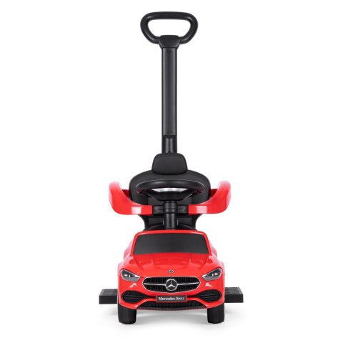 Jeździk Pchacz dla Dzieci Mercedes C Class 3w1 Interaktywny Czerwony Jeździk Pchacz dla Dzieci Mercedes C Class 3w1 Interaktywny Czerwony