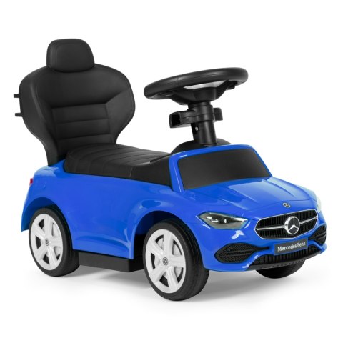 Jeździk Pchacz dla Dzieci Mercedes C Class 3w1 Interaktywny Niebieski