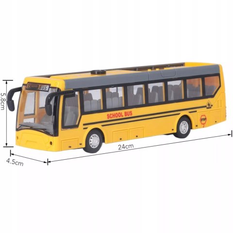 Szkolny autobus zdalnie sterowany akumulator ładowarka 9933-2 Szkolny autobus zdalnie sterowany akumulator ładowarka 9933-2