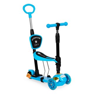 Hulajnoga Trójkołowa Balansowa 3w1 ze Świecącymi Kołami LED ECOTOYS
