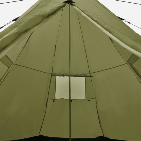 Namiot Tipi 4-osobowy – Zielony, Lekki i Praktyczny
